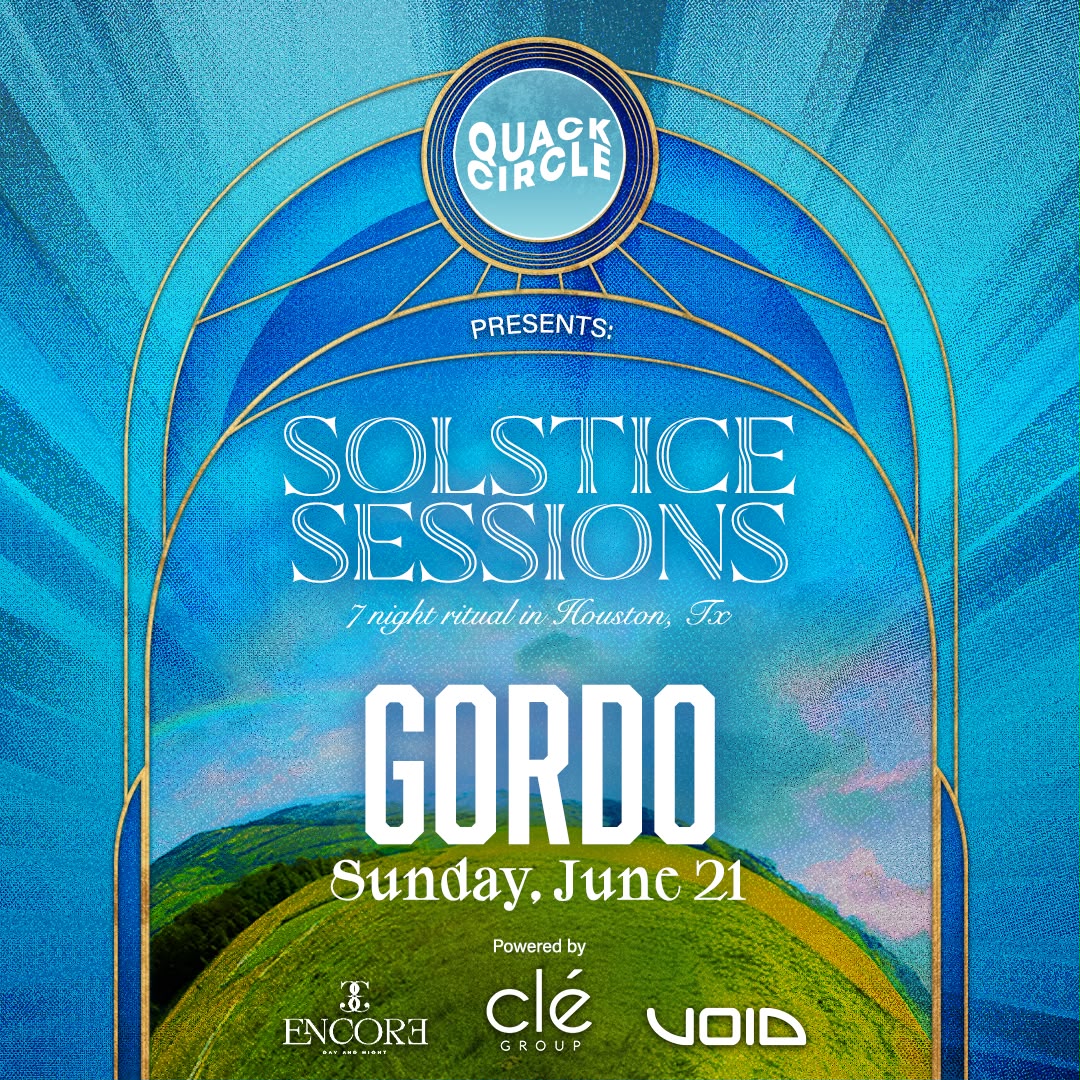 Solstice Sessions Opening Party: GORDO
